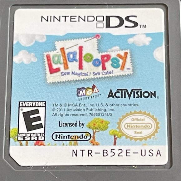 Nintendo DS Lalaloopsy Sew Magical Sew Cute Cartridge Only 2011 - Picture 2 of 5